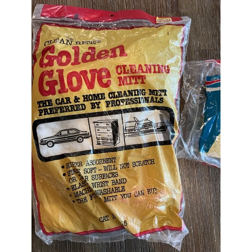 Golden Glove vintage golden